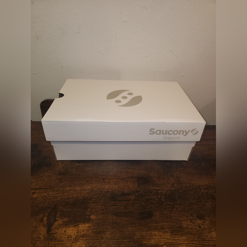 Saucony Empty Box White/Silver